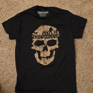 Ripple Junction Black 'The Goonies' Skull T-Shirt